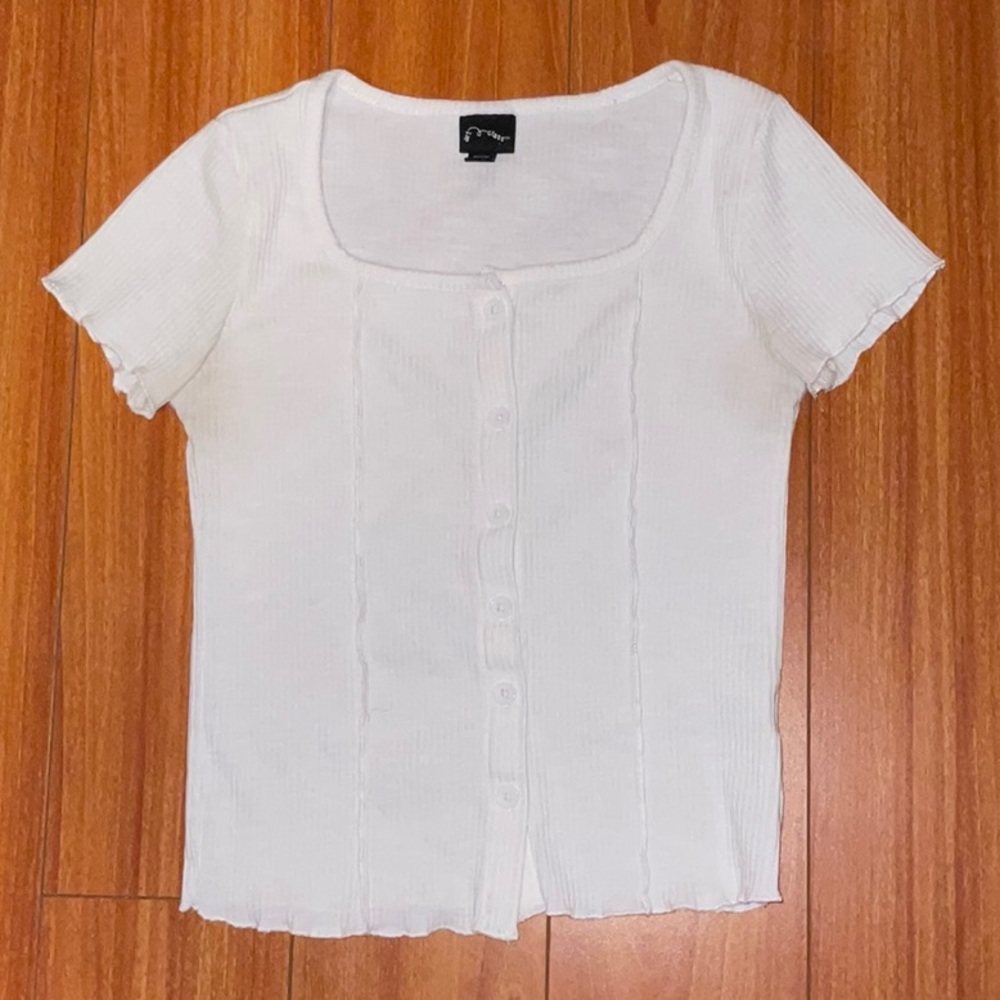 White button up shirt